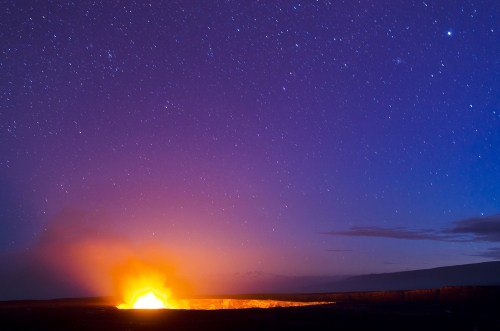 【キラウエア火山】溶岩＆星空ツアー